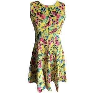 NWT Calvin Klein Floral Dress